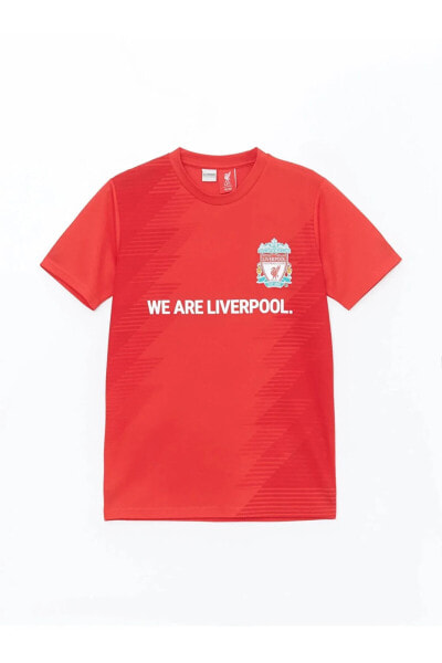 Костюм LCW Kids Liverpool City Kısa Kollu Boys T-Shirt