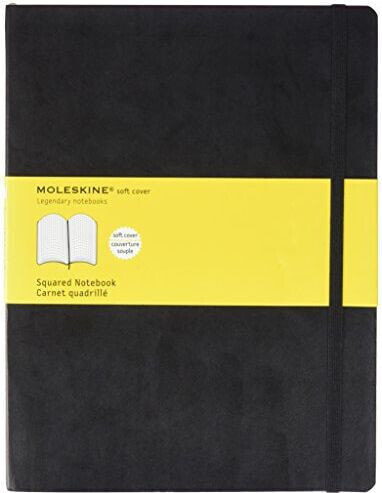 Moleskine Notes XL w kratkę czarny