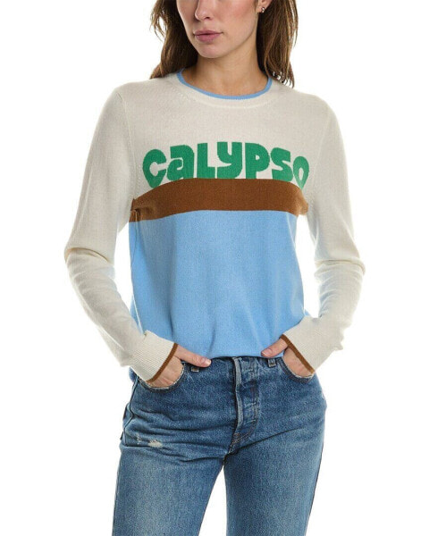 Chinti & Parker Calypso Wool & Cashmere-Blend Sweater Women's