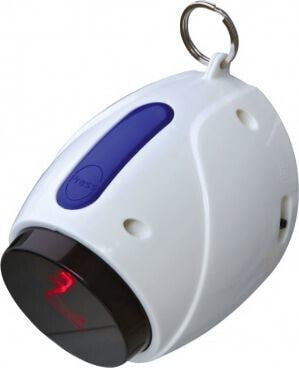 Игрушка для кошек TRIXIE Лазерный указатель, 11 см, бело/синий