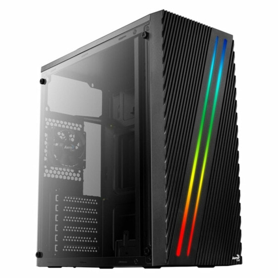 Блок полубашня ATX Galileo Aerocool ACCM-PV19012.11 RGB USB 3.0 Чёрный