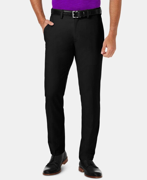 Men's Cool 18 Pro Slim-Fit 4-Way Stretch Moisture-Wicking Non-Iron Dress Pants