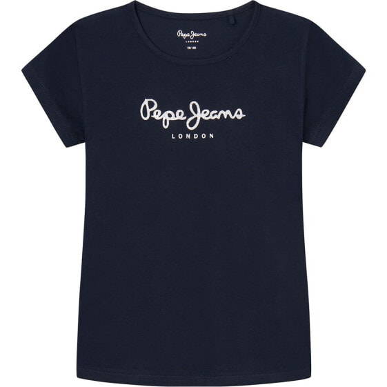 PEPE JEANS Hana Glitter short sleeve T-shirt