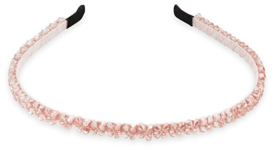 Stylish light pink hair headband