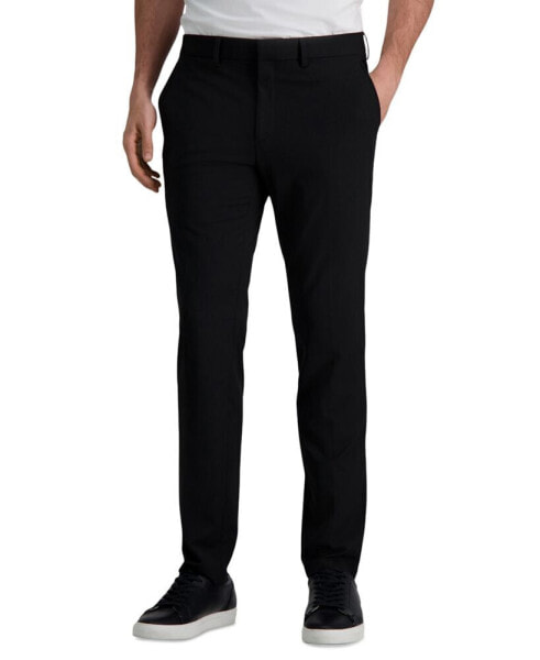 J.M. Men's 4 Way Stretch Slim Fit Flat Front Suit Pant