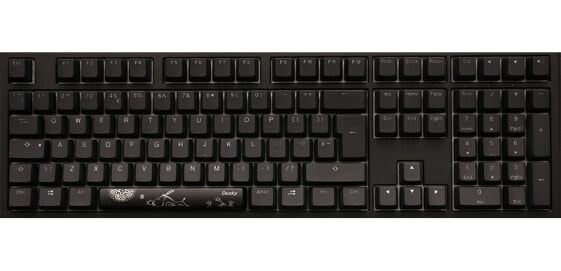 Ducky Shine 7 - Full-size (100%) - USB - Mechanical - RGB LED - Black