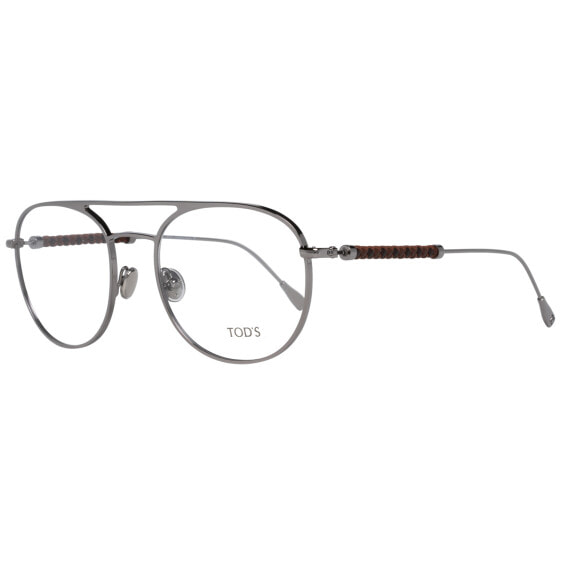 Tods Brille TO5229 014 55 Herren Silber 145mm