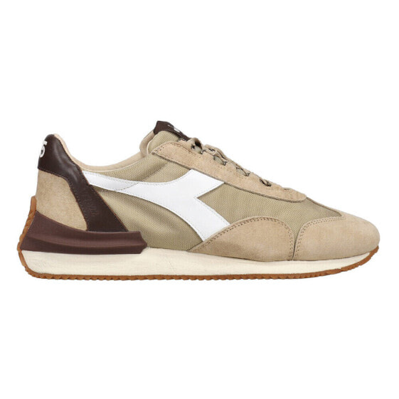 Diadora Equipe Mad Italia Nubuck Sw Lace Up Mens Beige Sneakers Casual Shoes 17