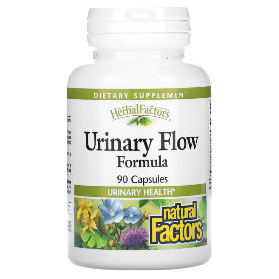 Витамин для здоровья женщин Natural Factors Urinary Flow Formula, 90 капсул