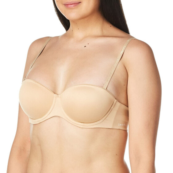 Calvin Klein 291654 Women's Constant Strapless Bra, Bare Size 36D