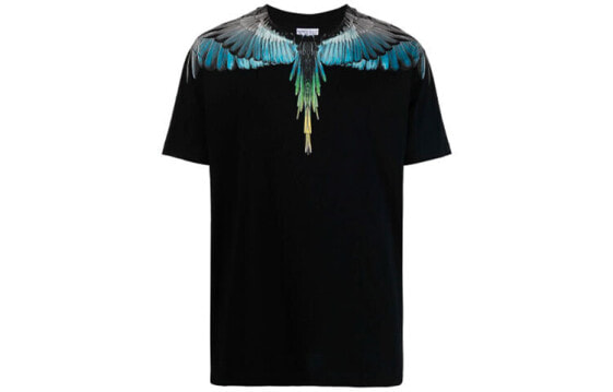 Футболка Marcelo Burlon FW21 с принтом "Крылья" для мужчин