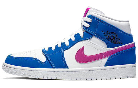 Air Jordan 1 Mid Hyper Royal Sneakers