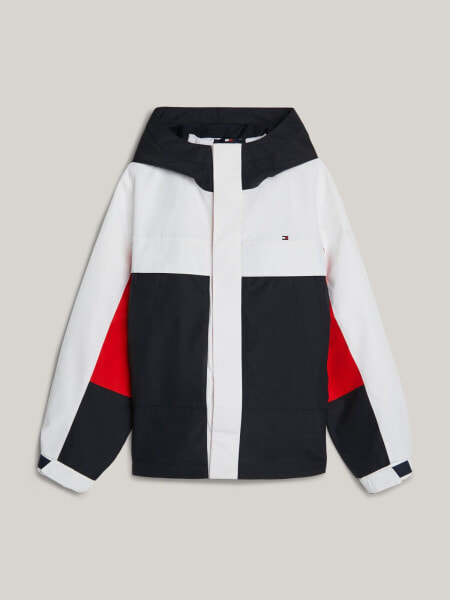 Kids' Colorblock Hooded Jacket