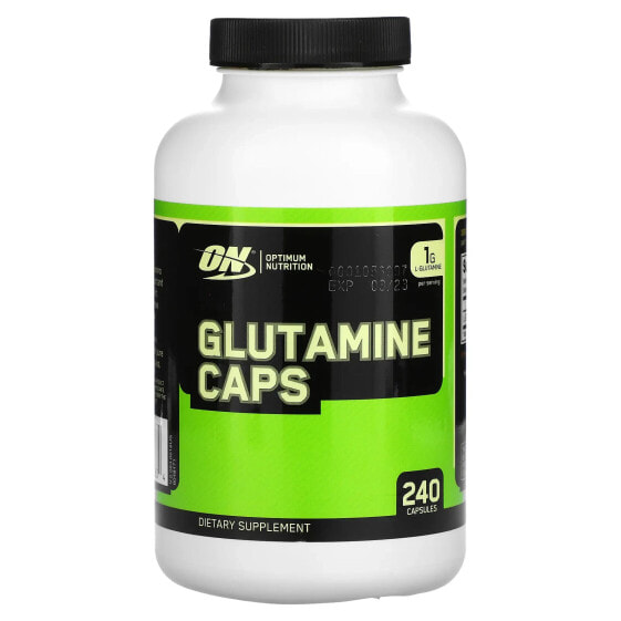 Витаминный препарат Optimum Nutrition Глутамин 1,000 мг, 240 капсул (500 мг на капсулу)