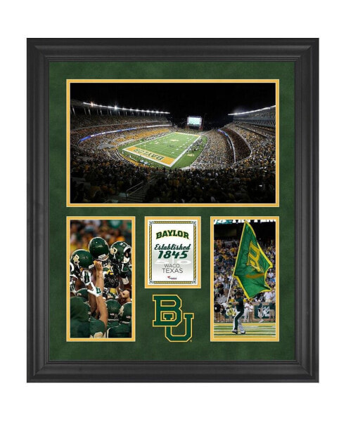 Baylor Bears McLane Stadium Framed 20'' x 24'' 3-Opening Collage