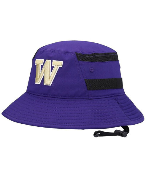 Men's Purple Washington Huskies 2021 Sideline AEROREADY Bucket Hat