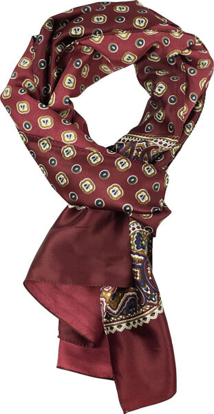 SCAMODA ® Fine Men's Scarf with Extravagant Pattern, Lightweight Quality, Slim Scarf - Made in Italy