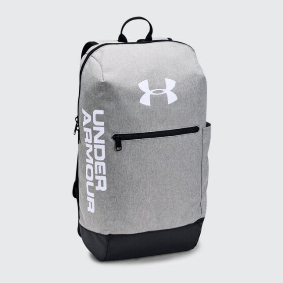 Мужской рюкзак спортивный серый Under Armor Patterson Backpack gray