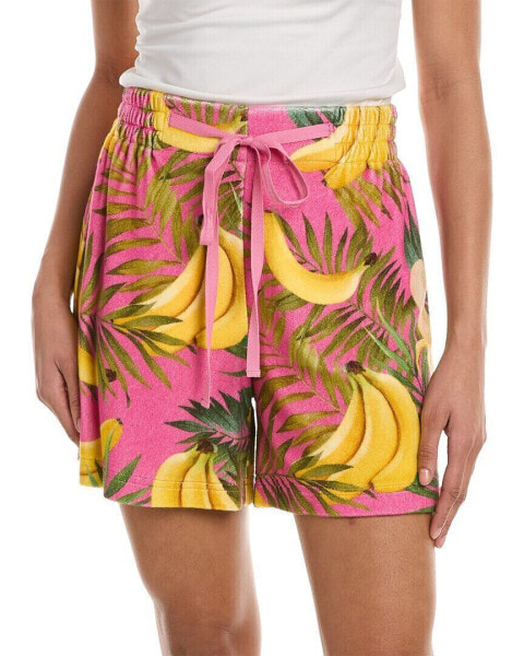 Oscar De La Renta Terry Cloth Short Women's