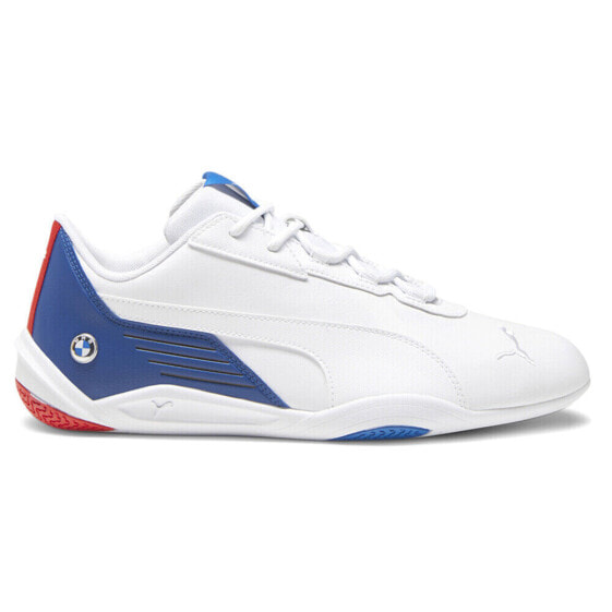 Puma Bmw Mms RCat Machina Lace Up Mens White Sneakers Casual Shoes 30710204