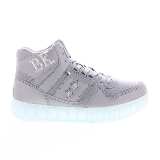 British Knights Kings SL BWKINSLHV-0986 Womens Gray Lifestyle Sneakers Shoes