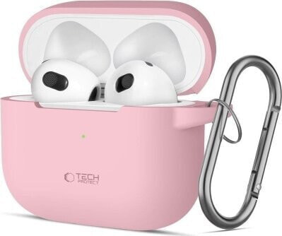 Tech-Protect TECH-PROTECT SILICONE HOOK APPLE AIRPODS 3 DUSTY PINK