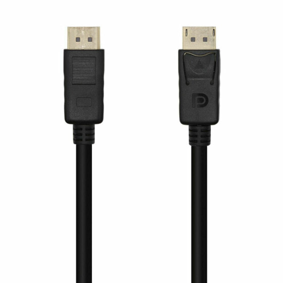 DisplayPort Cable Aisens A124-0455 Black 1 m
