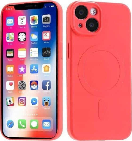 Maxximus MX LIQUID ARMOUR IPHONE 15 PRO MAX (MagSafe) 6.7, RED / CZERWONY