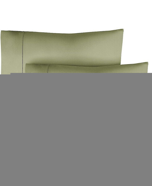 Pillowcase Set of 2, 400 Thread Count 100% Cotton - King