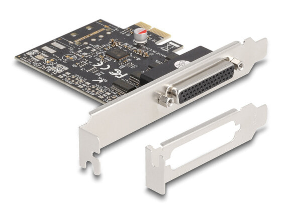 Delock 66324 - PCIe - RS-232 - VGA - Female - Full-height / Low-profile - PCIe 2.0 - RS-232