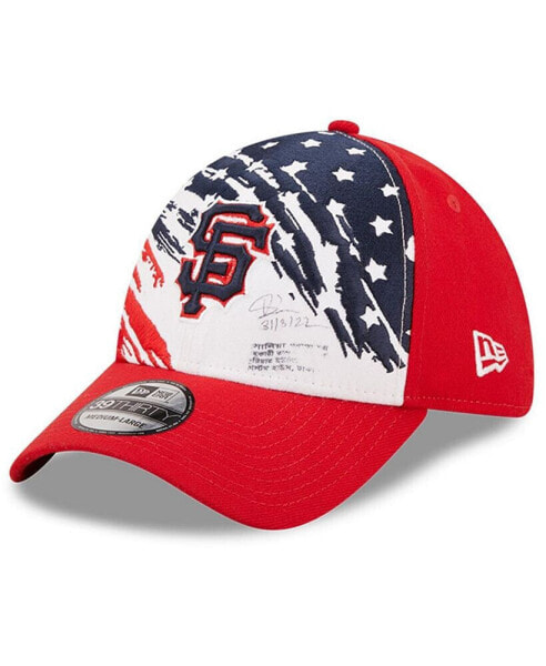 Men's Red San Francisco Giants 2022 4th of July 39THIRTY Flex Hat
