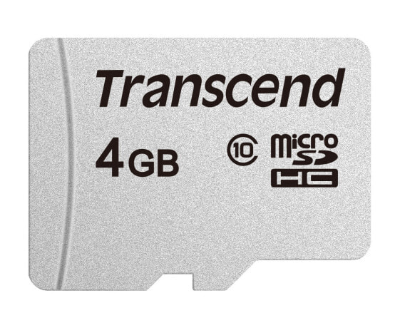 Карта памяти Transcend microSDHC 300S 4GB.