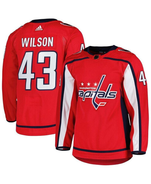 Men's Tom Wilson Red Washington Capitals Home Authentic Pro Player Jersey