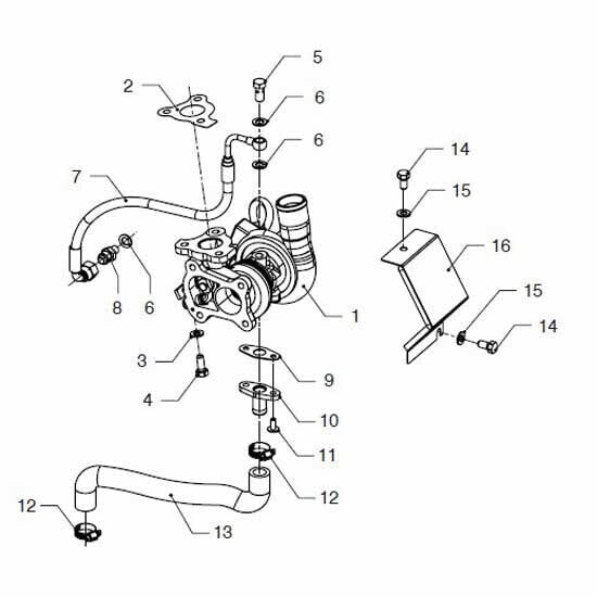 VETUS 08-00112 Silicon Hose For Deutz 2009 Drawing