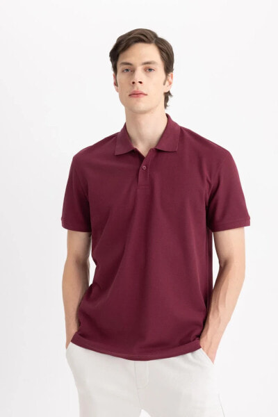 New Regular Fit Kısa Kollu Polo Tişört C1293ax24sp