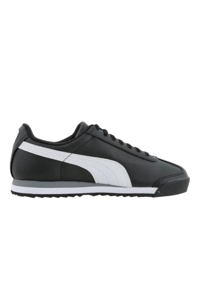 Кроссовки женские PUMA Roma Basic Jr 354259 01 черно-белые