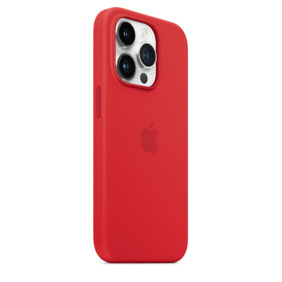 iphone 14 pro red silicone case