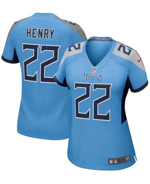Women's Derrick Henry Light Blue Tennessee Titans Game Jersey