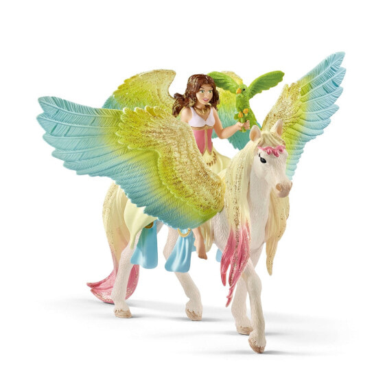 Фигурка Schleich Fairy Surah with glitter Pegasus - Multicolor (Фея Сура с бриллиантовым пегасом)