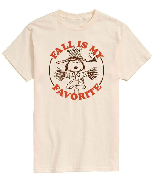 Men's Short Sleeve Peanuts Fall is My Favorite T-shirt