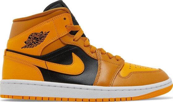 [BQ6472-700] Womens Air Jordan RETRO 1 MID 'CHUTNEY TAXI' (W)