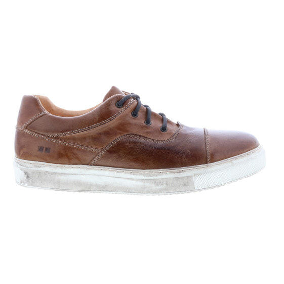 Bed Stu Holly F319002 Womens Brown Leather Lace Up Lifestyle Sneakers Shoes