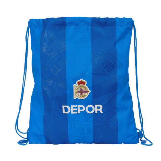 Сумка-рюкзак на веревках R. C. Deportivo de La Coruña Синий 35 x 40 x 1 cm