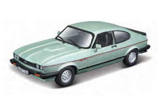 Bburago Ford Capri 1600 GT (1982) 1/24 - Classic car model - Preassembled - 1:24 - Ford Capri 1600 GT - Any gender - Door