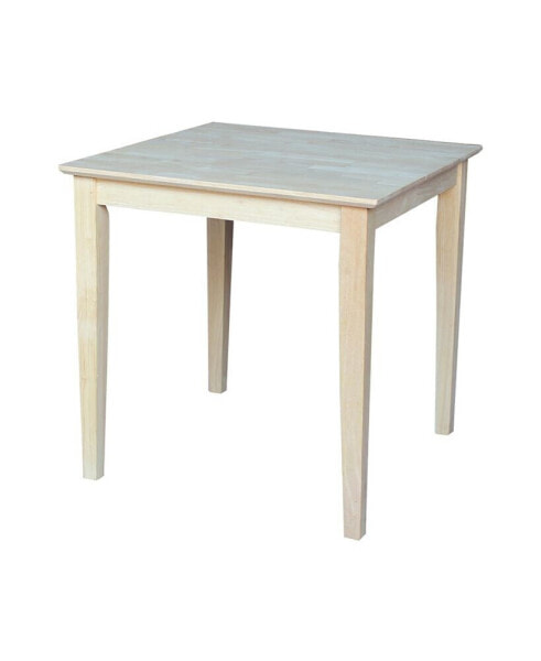 Solid Wood Top Table