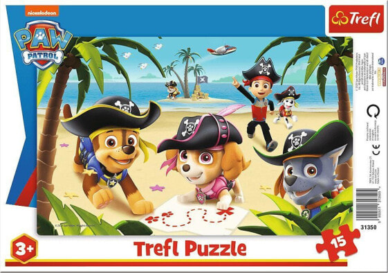 Trefl Puzzle 15 el ramkowe Przyjaciele z Psiego Patrolu