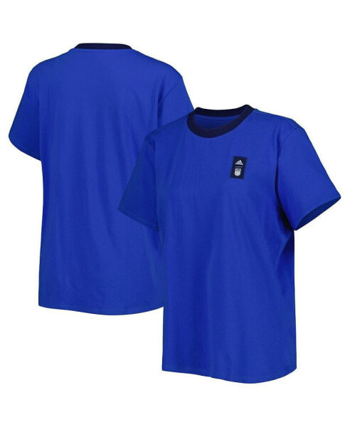 Women's Blue Italy National Team Training T-Shirt