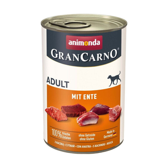 Влажный корм Animonda GranCarno для взрослых собак с уткой и свининой 400 г