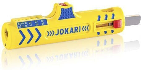 Инструмент для работы с кабелем JOKARI Szczypce do ściągania izolacji z przewodów okrągłych 8 - 13mm 0,2 - 4mm2 No. 15 Super Stripper Secura (30155)