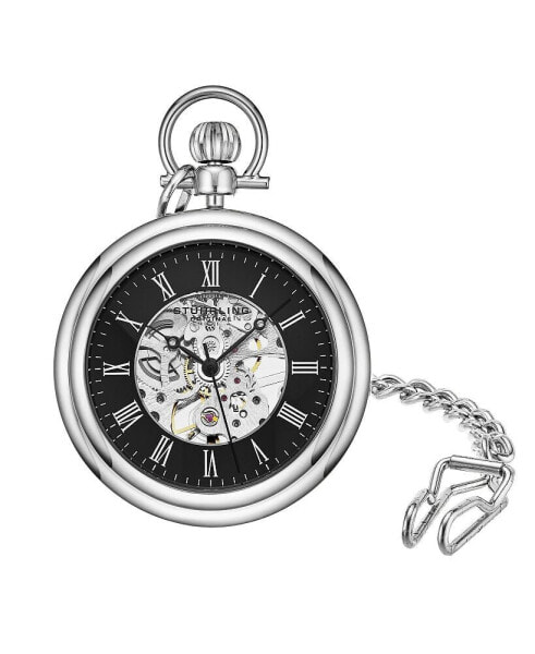 Vintage Hand-wind 47mm Skeleton Pocket Watch